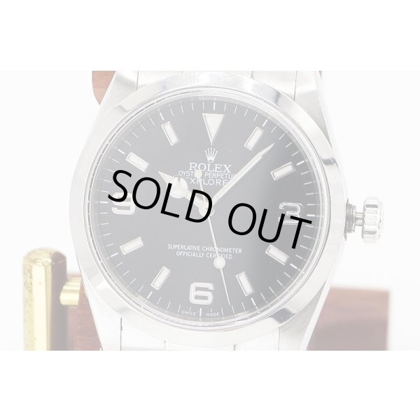 ロレックス　１１４２７０　エクスプローラーI　Ｆ８７４６６７　黒文字盤　表面