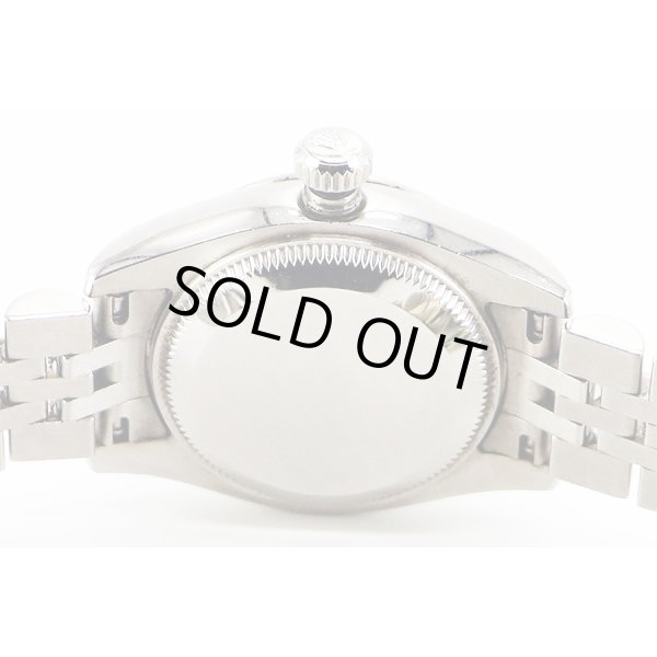 ロレックス　１７９１７４　銀ローマ文字盤　Ｖ４５５４０９　裏面拡大