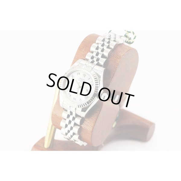 ロレックス　１７９１７４　銀ローマ文字盤　Ｖ４５５４０９　サイド