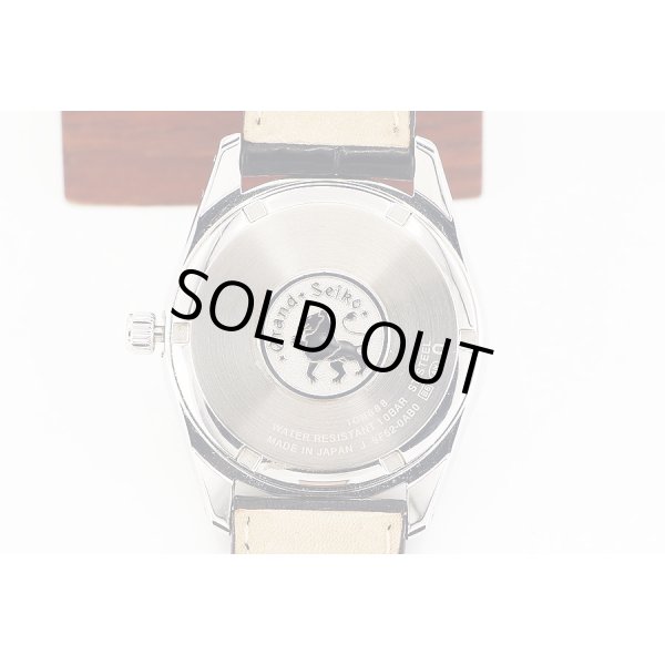 グランドセイコー　ＳＢＧＸ２５９　９Ｆ６２－０ＡＢ０　白文字盤　裏面拡大