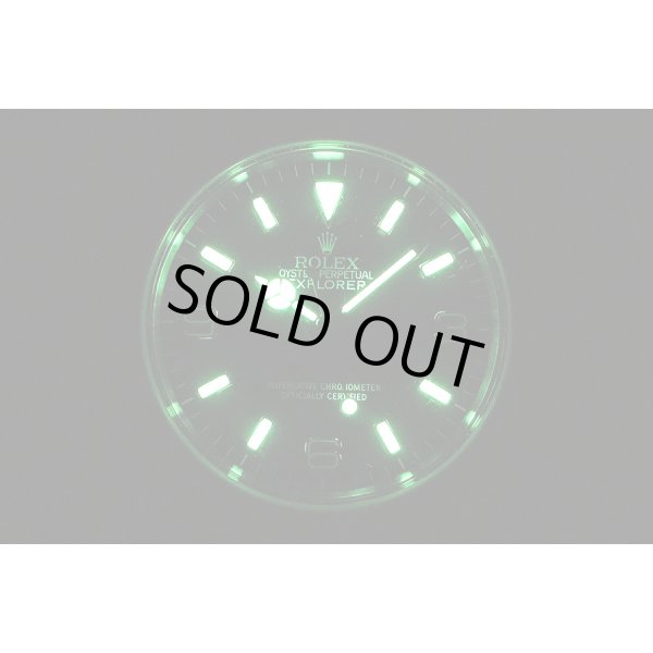 ロレックス　１１４２７０　エクスプローラーI　Ｆ８７４６６７　黒文字盤　ライト暗闇