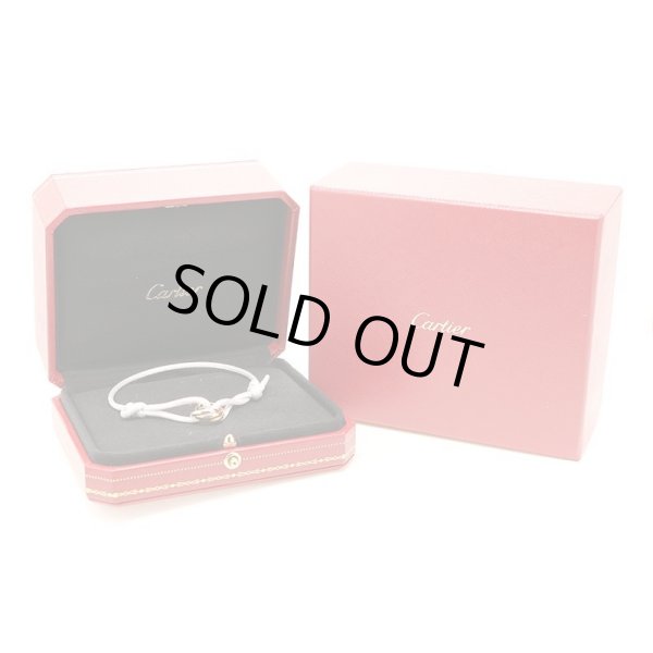 カルティエ　750WG/PG/YG トリニティ ブレスレット　箱