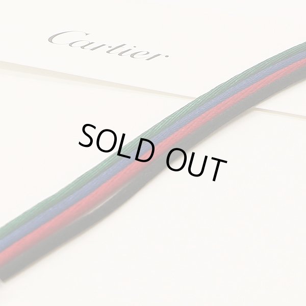 カルティエ　750WG/PG/YG トリニティ ブレスレット　コード