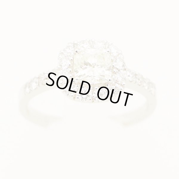 PT900 ダイアイリリング 0.704ct 0.58ct 4.80g