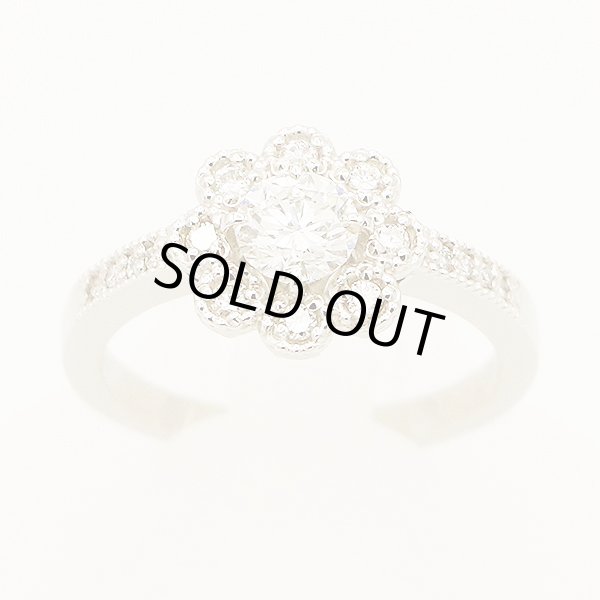 PT900 ダイアイリリング 0.523ct 0.17ct 5.40g