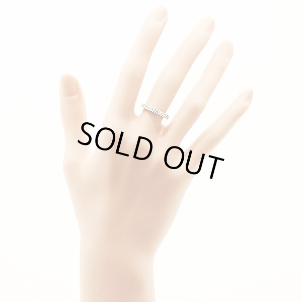 PT950 ダイアイリリング 0.208ct 4.20g　装着イメージ