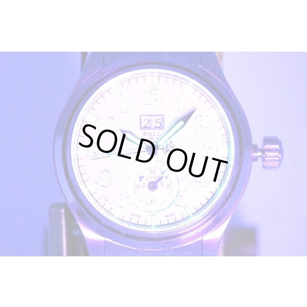 ボールウォッチ　トレインマスター　ビックデイト　ＧＭ１０５６Ｄ　銀文字盤　ライト