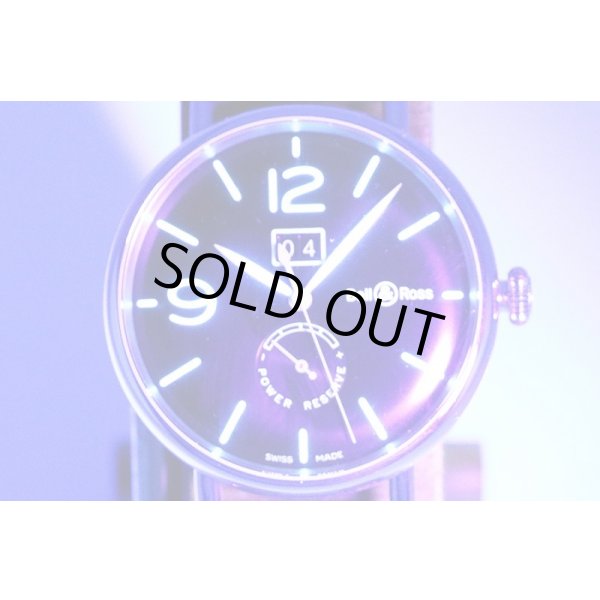 ベル＆ロス　パイロットウォッチ　ＢＲＷＷ１－９０　黒文字盤　ライト