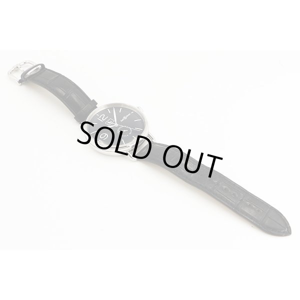 ベル＆ロス　パイロットウォッチ　ＢＲＷＷ１－９０　黒文字盤　革ベルト状態　表面