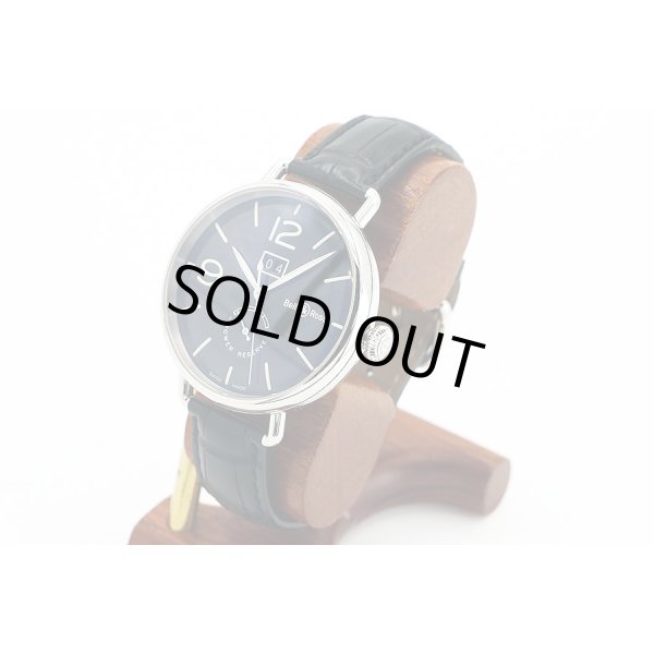 ベル＆ロス　パイロットウォッチ　ＢＲＷＷ１－９０　黒文字盤　サイド