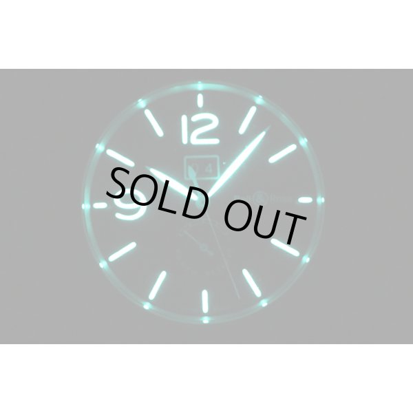 ベル＆ロス　パイロットウォッチ　ＢＲＷＷ１－９０　黒文字盤　ライト暗闇