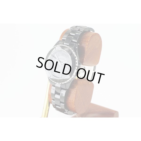 シャネル　Ｊ１２　ファントム　Ｈ６３４６　黒文字盤　サイド