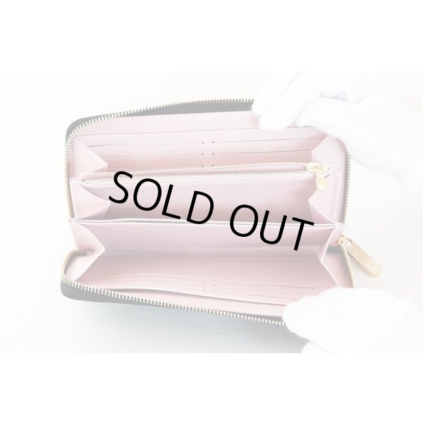 ルイ・ヴィトン　ジッピー・ウォレット M41894 ローズ・バレリーヌ　中身