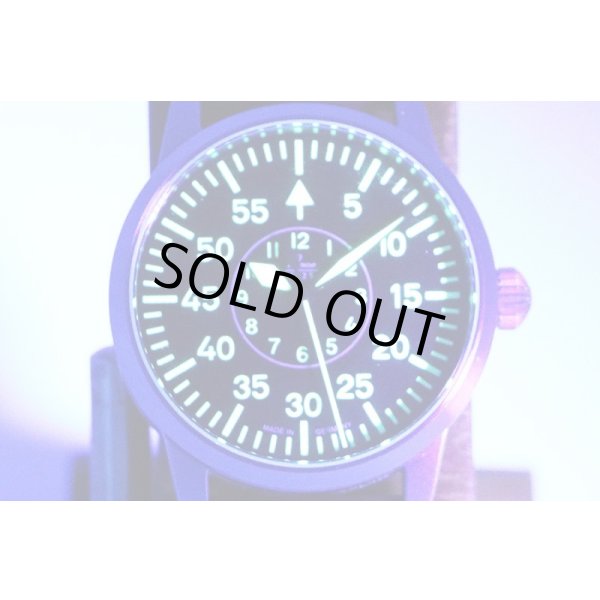 ラコ　パイロットウォッチ　８６１７７９　ＴＯＫＩＯ　黒文字盤　ライト