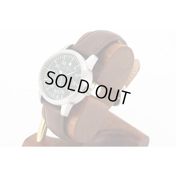 ラコ　パイロットウォッチ　８６１７７９　ＴＯＫＩＯ　黒文字盤　サイド