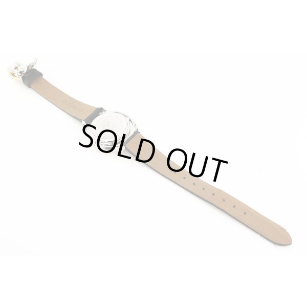 シチズン　エル　ＥＷ５５２６－１１Ｅ　オアシス　黒文字盤　ダイアベゼル　革ベルト状態　裏面