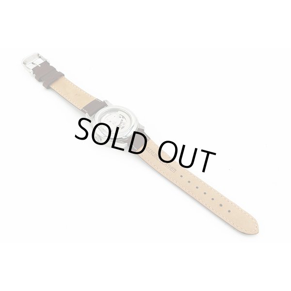 ラコ　パイロットウォッチ　８６１７７９　ＴＯＫＩＯ　黒文字盤　革ベルト状態　裏面