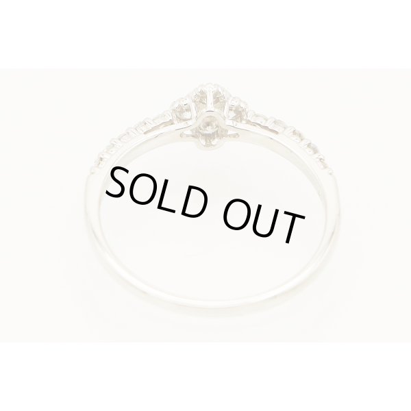 PT900 ダイアイリリング 0.30ct 1.90g　内側