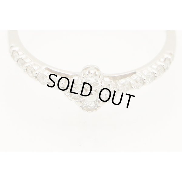 PT900 ダイアイリリング 0.30ct 1.90g　拡大