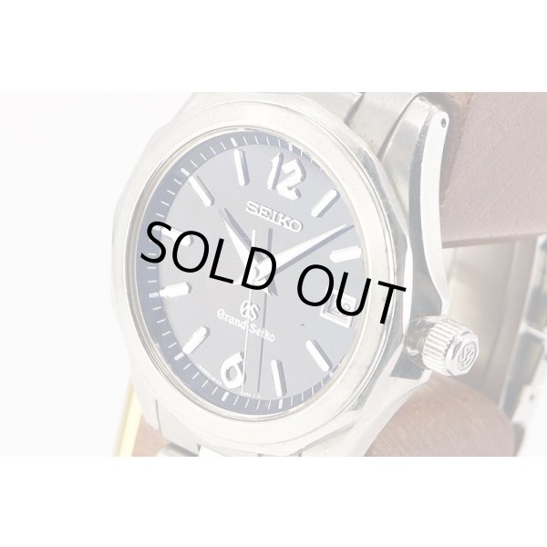 グランドセイコー　ＳＢＧＸ０３５　９Ｆ６２－０Ａ６０　黒文字盤　サイド拡大