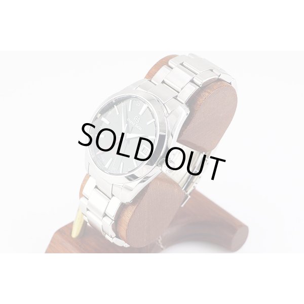 グランドセイコー　ＳＢＧＮ０１３　ＧＭＴ　９Ｆ８６－０ＡＦ０　黒文字盤　サイド