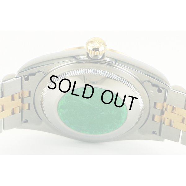 ロレックス　１６２３３　Ｋ番（０１年）　白ローマ文字盤　裏面拡大