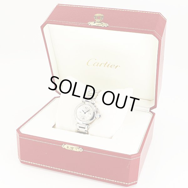 カルティエ　ミスパシャ　Ｗ３１４０００７　銀文字盤　箱