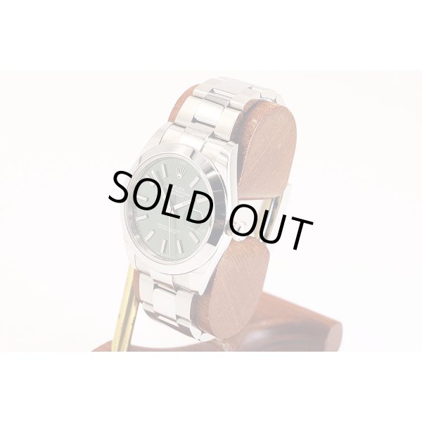 ロレックス　１２６３００　ランダムシリアル　ミントグリーン文字盤　サイド