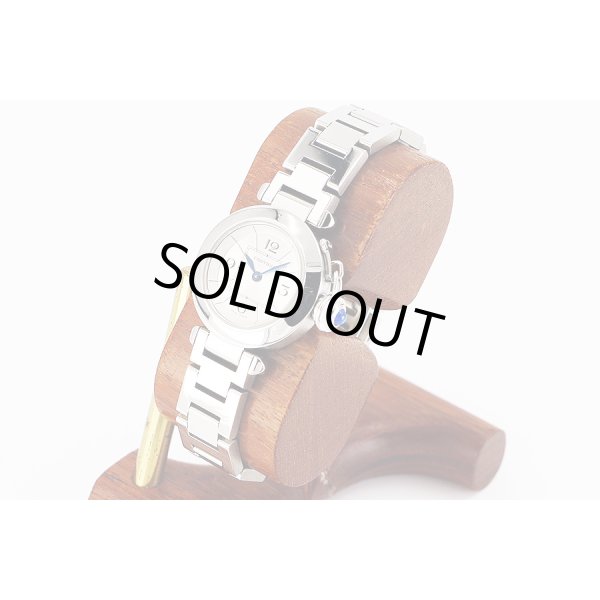 カルティエ　ミスパシャ　Ｗ３１４０００７　銀文字盤　サイド