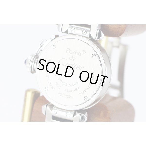 カルティエ　ミスパシャ　Ｗ３１４０００７　銀文字盤　裏面拡大