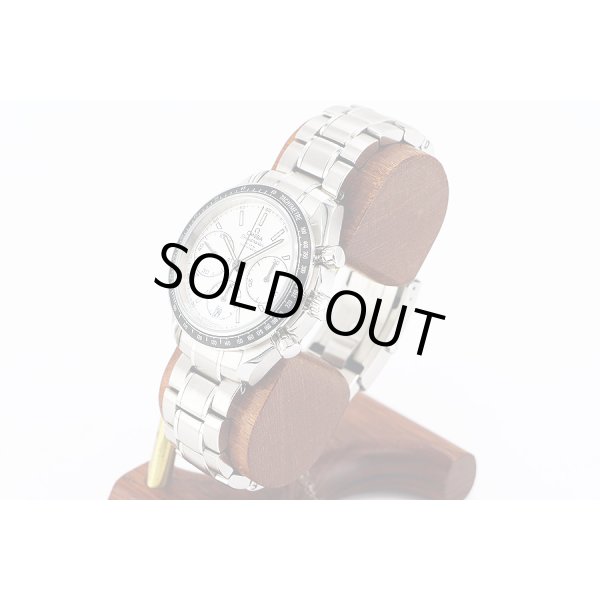 オメガ　スピードマスター　レーシング　３２６．３０．４０　銀文字盤　サイド