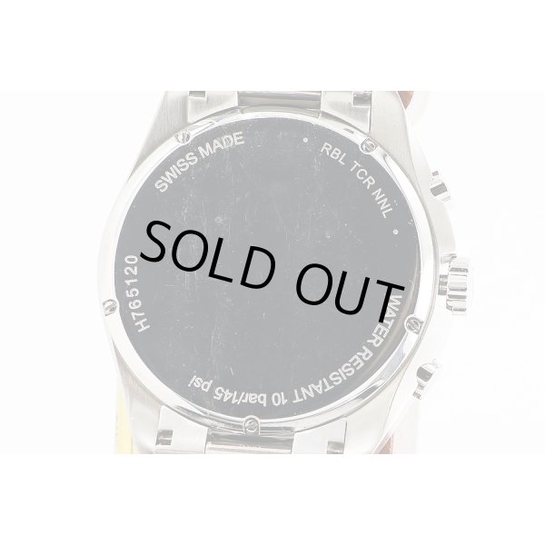 ハミルトン　カーキ　アビエーションクロノ　Ｈ７６５１２０　黒文字盤　裏面拡大