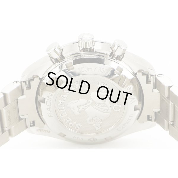 オメガ　スピードマスター　レーシング　３２６．３０．４０　銀文字盤　裏面拡大