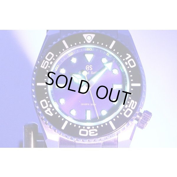 グランドセイコー　ＳＢＧＸ３３７　ダイバー　９Ｆ６１－０ＡＬ０　青文字盤　ライト