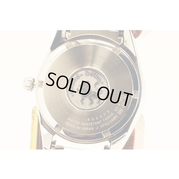 グランドセイコー　ＳＢＧＸ０５９　９Ｆ６２－０ＡＢ０　白文字盤　裏面拡大