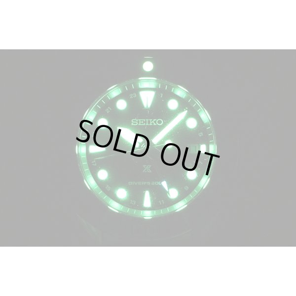 セイコー　プロスペック　ＳＢＰＫ００３　ソーラーダイバー　黒文字盤　ライト暗闇