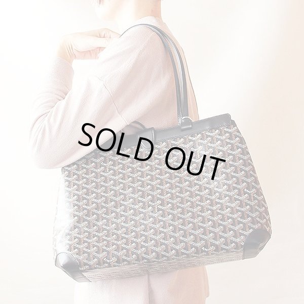 ゴヤール　ベルシャス ビヨードPM ブラック　掛けたイメージ