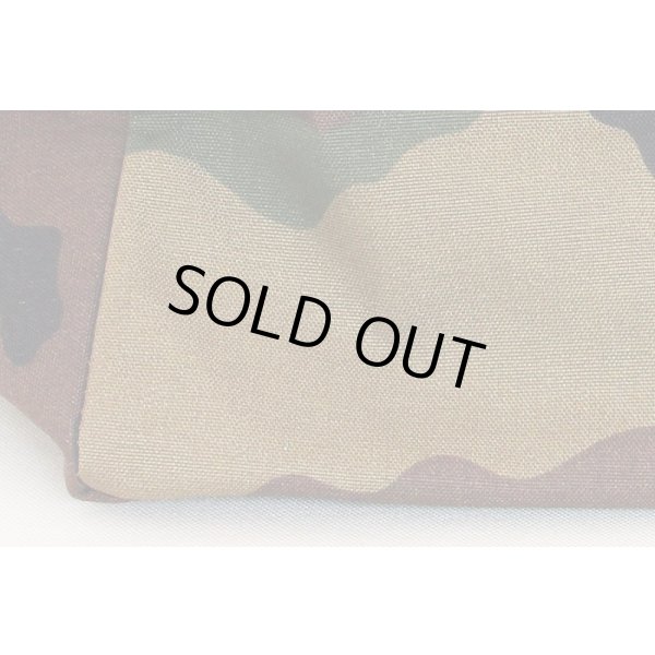 エルベシャプリエ　舟型トートM 1707W カモフラージュ ZIP開閉　底拡大