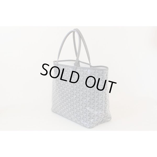 ゴヤール　サンルイPM グレー　サイド