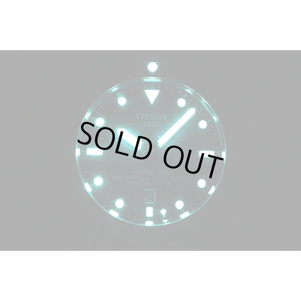 ティソ　シースター２０００プロ　Ｔ１２０．６０７　青文字盤　ライト暗闇