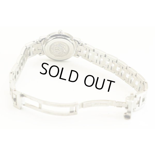 エルメス　クリッパー　ＣＬ４．２１０　ピンク文字盤　ブレス