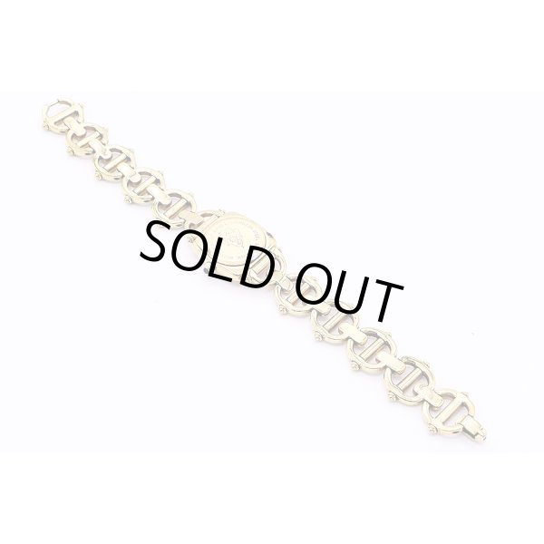 グッチ　６４００Ｌ シェル文字盤　ブレス状態　裏面