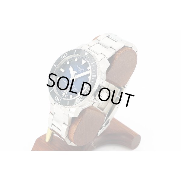 ティソ　シースター２０００プロ　Ｔ１２０．６０７　青文字盤　サイド