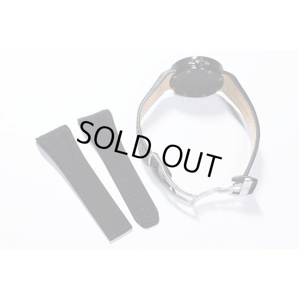 ランボルギーニ　クッシネット　ＴＬＦ－Ｔ０１３　黒文字盤　替えラバーベルト