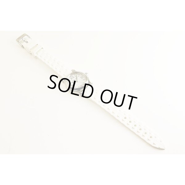 ショパール　ハッピースポーツ　８５７０　白文字盤　ラバーベルト状態　表面