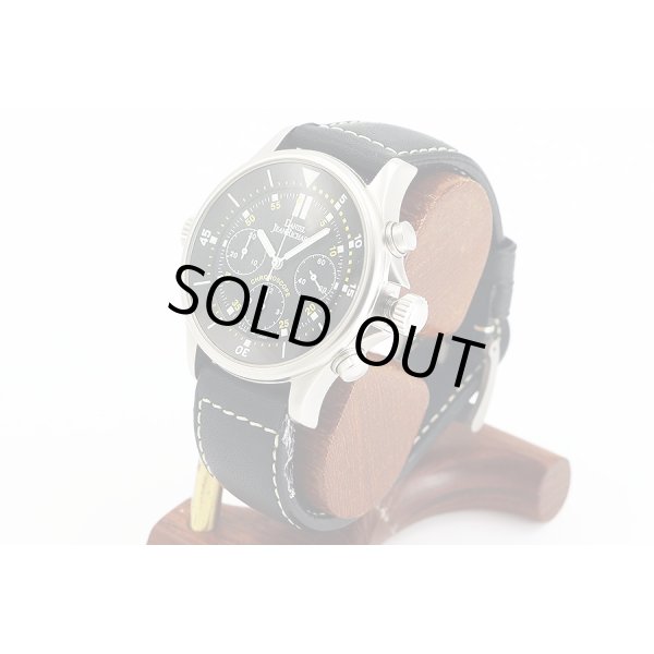 ジャンリシャール　クロノスコープ　２５０２０　黒文字盤　サイド