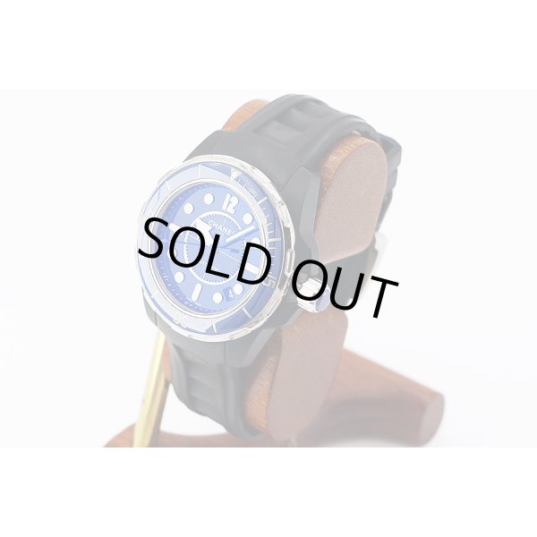 シャネル　Ｊ１２　マリーン３８　Ｈ２５６１　紺文字盤　サイド