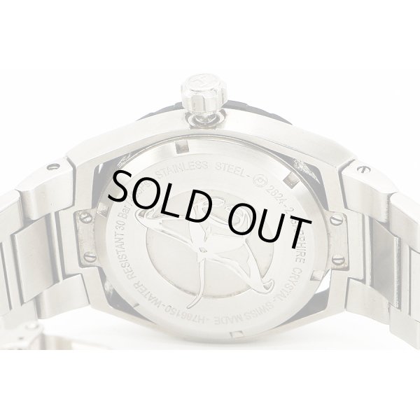 ハミルトン　カーキ　ネイビーサブ　Ｈ７８６１５０　黒文字盤　裏面拡大