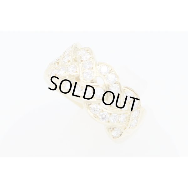 ミキモト　K18 ダイアイリリング 1.18ct 7.50g　サイド