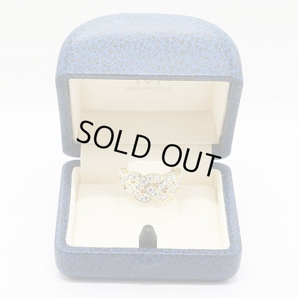 ミキモト　K18 ダイアイリリング 1.18ct 7.50g　箱